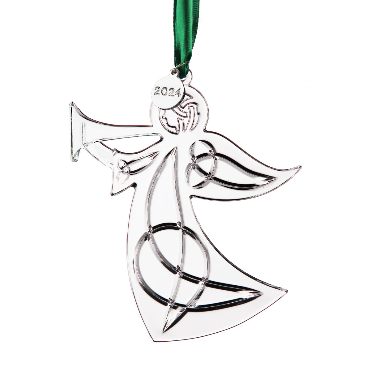 Cashs Ireland, 2023 Hark The Herald Angel with Trumpet Dated Ornament